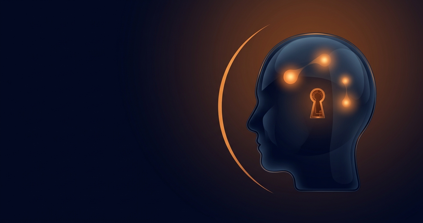 Glass head with a keyhole illustrating memory, search, and privacy on Claude.ai